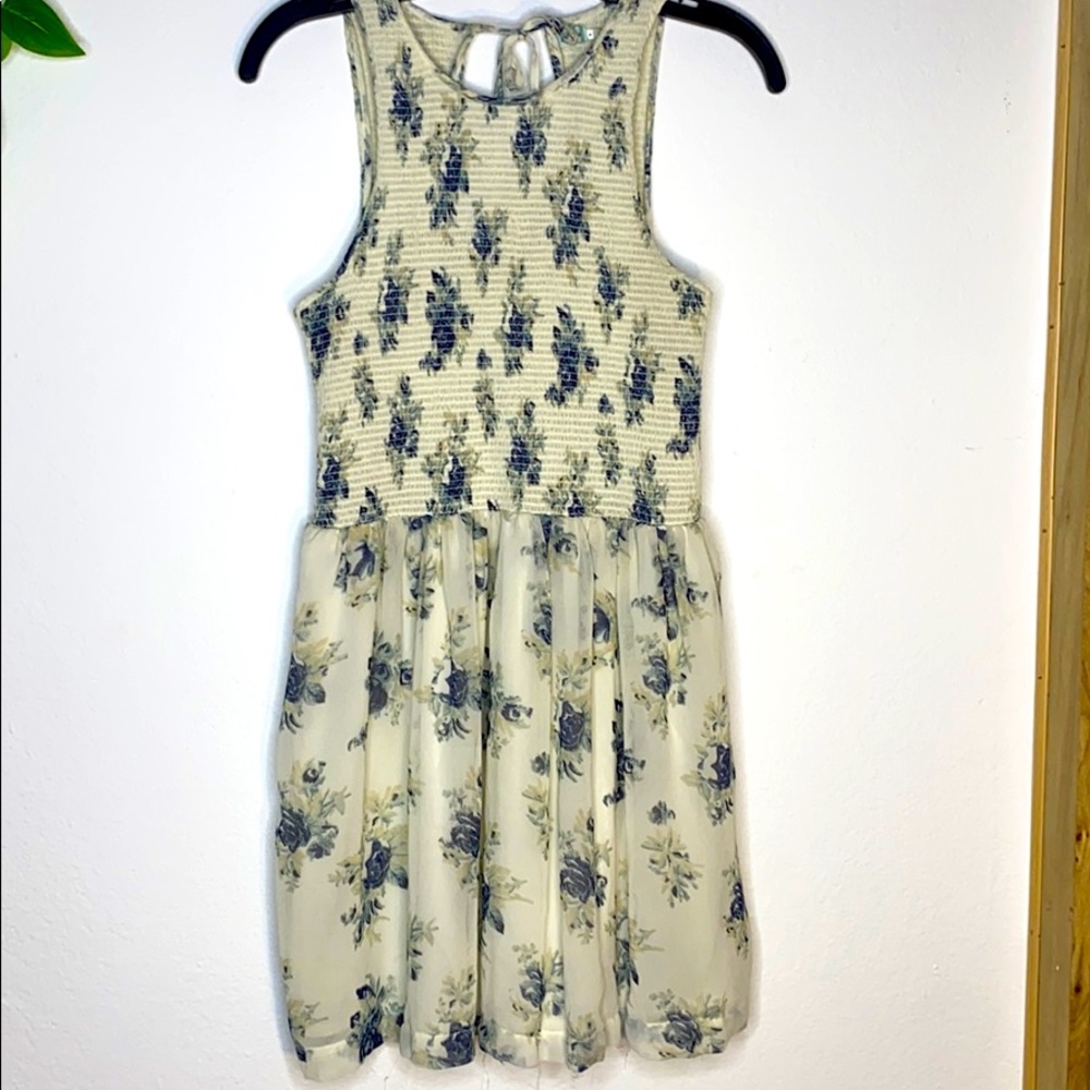 Floral mini dress